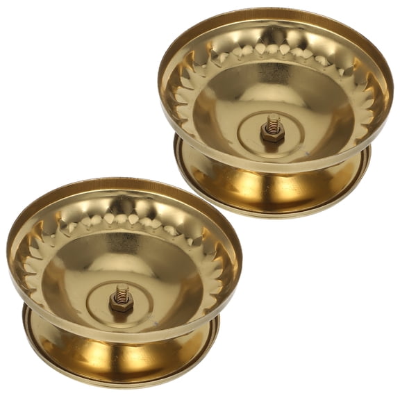 Vintage Style Chamberstick Candle Holder for Dinner Table, Tealight & Taper Candles Stand, Elegant Home Decor