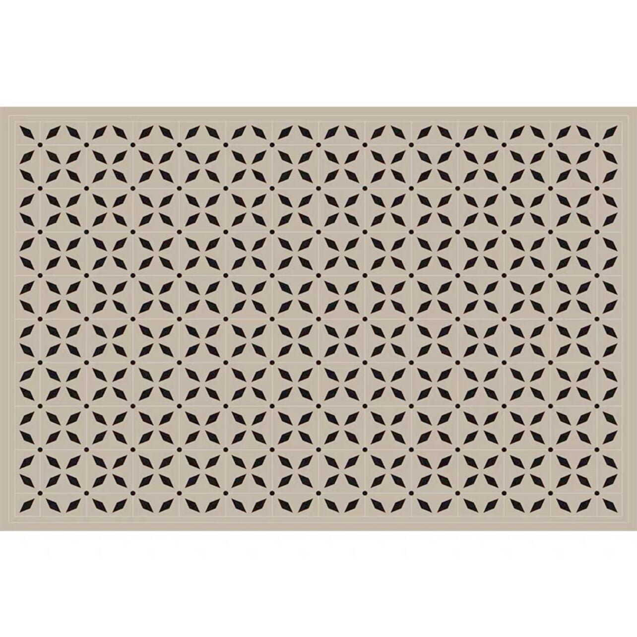 Retro Checkerboard Carpet Living Room ration Home Bedroom r Bedside ...