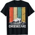 thumbnail image 1 of Retro Cheesecake Funny Cheese Lover Eater Graphic T-Shirt, 1 of 4