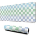 thumbnail image 1 of Retro Chess Board Desk Mat,Orange Checker Gaming Mouse Pad,XXL Extended Mouse Pad Mat for Office,Computer,Keyboard with Non-Slip Base Stitched Eges Mousepad ,31.5x11.8in, 1 of 7