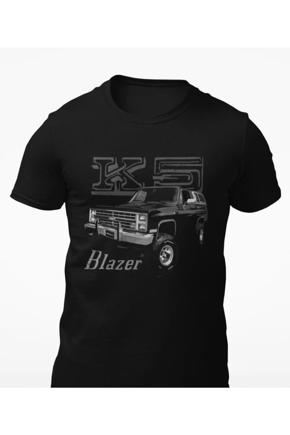 Retro Chevy K5 Blazer Black Short-Sleeve Unisex T-Shirt