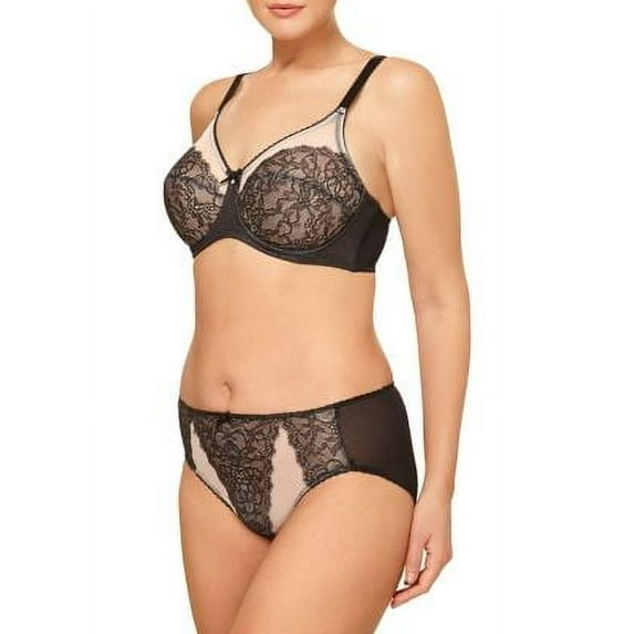 Retro Chic Full-Coverage Underwire Bra