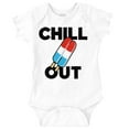 thumbnail image 1 of Retro Chill Out Food Pun Popsicle Romper Boys or Girls Infant Baby Brisco Brands 12M, 1 of 7
