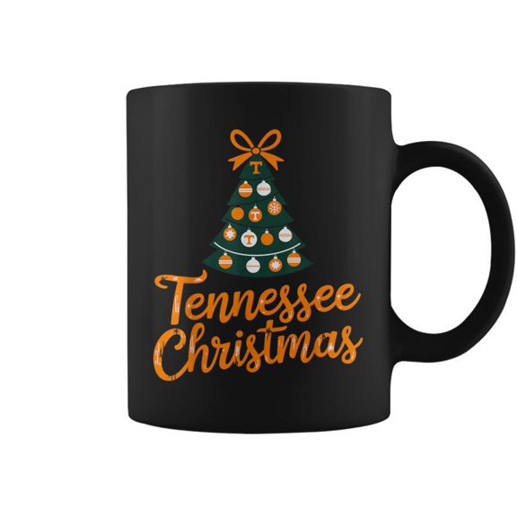 Retro Christmas Tennessee Trees Holiday Season Coffee Mugs