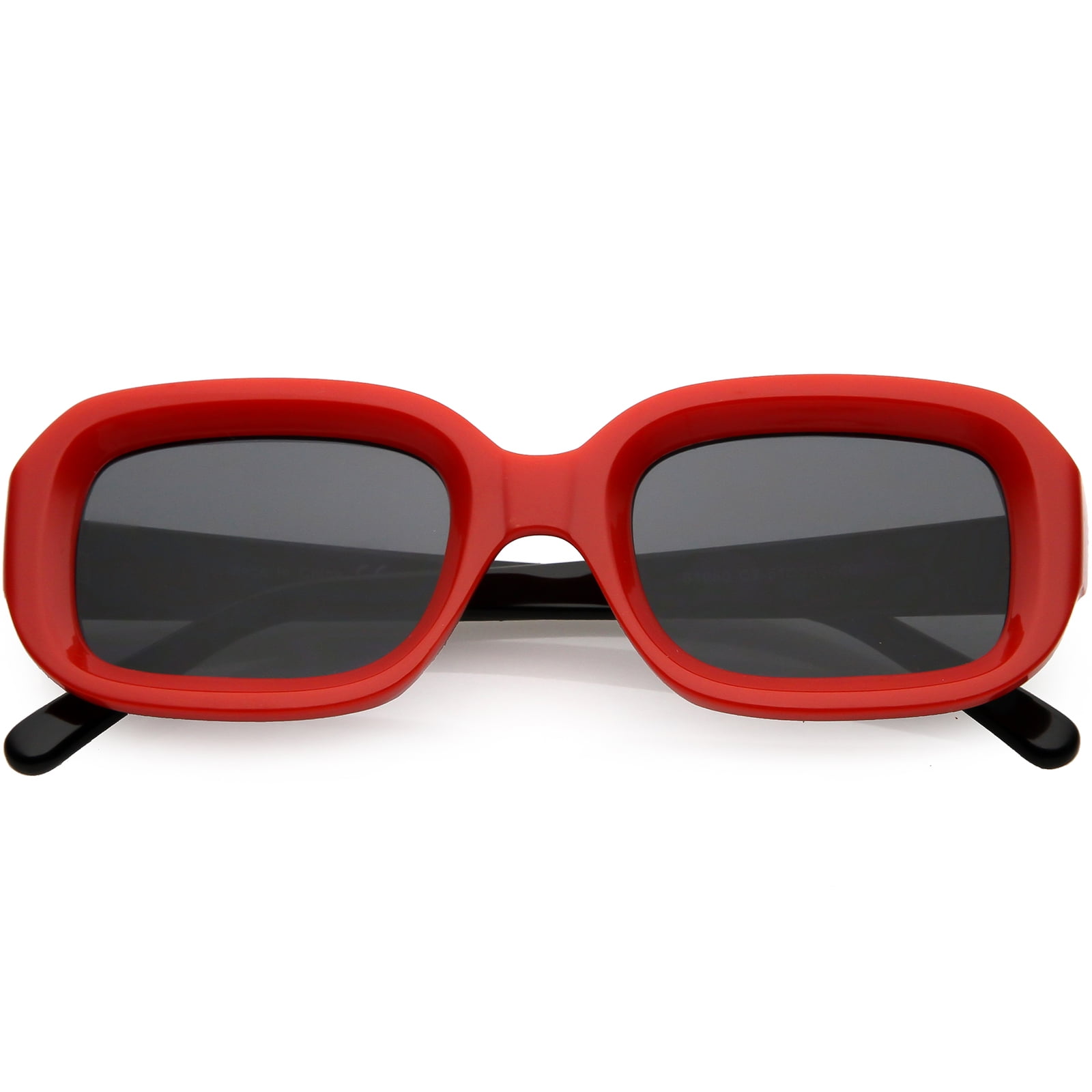 Oversized Retro Square Sunglasses Vintage Style 50mm UV400 Protection Junsika Retro Oversized Sunglasses for Men Women Fashion  main image 2