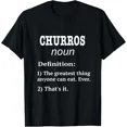 thumbnail image 1 of Retro Churros Fan Fake Definition Funny Spanish Food Unisex T-Shirt ,up to size 5XL, 1 of 2