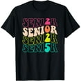 Retro Class Of 2025 Graduate Back To School Senior 2025 TShirt