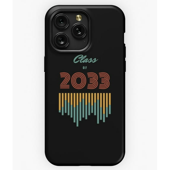 Retro Class Of 2033 Graduation Year G4371 Phone Case for iPhone17 16 15 14 13 12 11 Pro Max