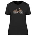 thumbnail image 1 of Retro Classic Bicycle Design T-Shirt Women -Image by Shutterstock, Female XX-Large, 1 of 2