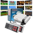 Retro Classic Game Console,Classic Video Games System Builtin 620