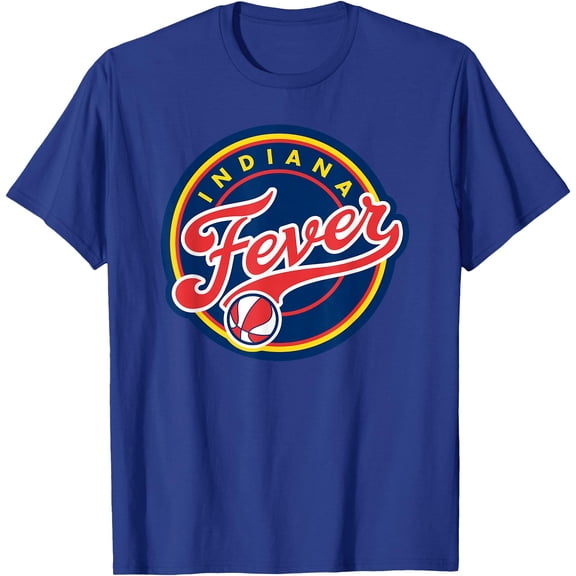 Retro Classic Indiana Fever Logo Basketball Fanbase Softstyle Youth Adult Unisex T-Shirt,Royal Blue Color,Size 4XL
