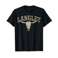 thumbnail image 1 of Retro Classic Langley Vintage Gift for Men Women T-Shirt, 1 of 7
