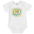 thumbnail image 1 of Retro Classic MTV Logo Explosion Romper Boys or Girls Infant Baby Brisco Brands NB, 1 of 6
