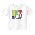 thumbnail image 1 of Retro Classic MTV TV Static Logo Toddler Boy Girl T Shirt Infant Toddler Brisco Brands 6M, 1 of 6