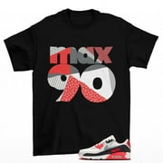 Retro Classic Shirt Black to Match Air Max 90 GORE-TEX Infrared FD5810-101