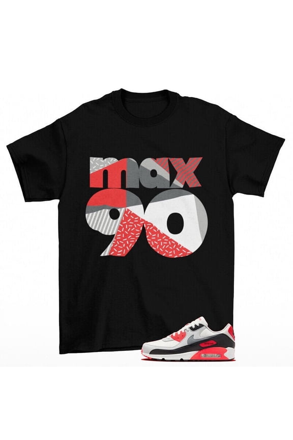Retro Classic Shirt Black to Match Air Max 90 GORE-TEX Infrared FD5810-101