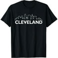 thumbnail image 1 of Retro Cleveland Ohio City Skyline vintage CLE souvenir T-Shirt, 1 of 4
