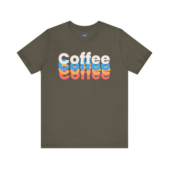 Retro Coffee Delight T-Shirt
