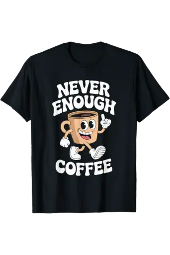 Retro Coffee Graphic T-Shirt