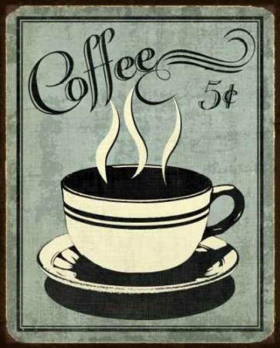Retro Coffee I Canvas Art - N Harbick (20 x 24)