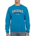 thumbnail image 1 of Retro College Arizona Sweatshirt Men -Image by Shutterstock, Male Large, 1 of 4