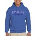 thumbnail image 1 of Retro College Brooklyn Hoodie Men -Image by Shutterstock, Male 4X-Large, 1 of 4