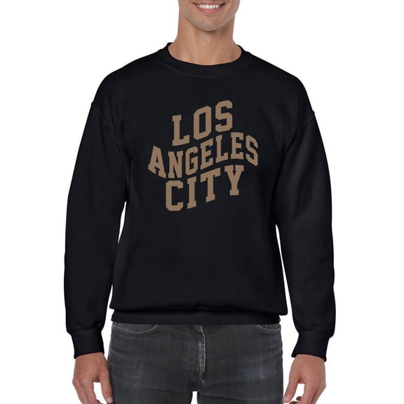 Retro College Los Angeles City Sweatshirt Men -Image by Shutterstock, Male 3X-Large
