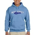 thumbnail image 1 of Retro College New Jersey  Hoodie Men -Image by Shutterstock, Male Large, 1 of 4