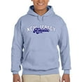 thumbnail image 1 of Retro College New Jersey  Hoodie Men -Image by Shutterstock, Male Medium, 1 of 4