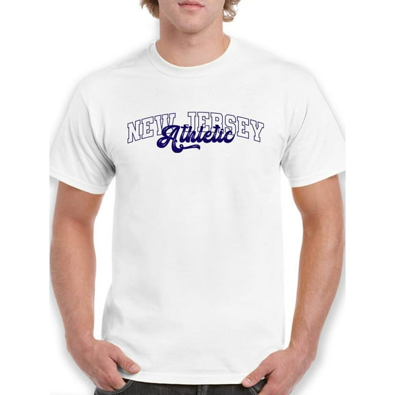 Retro College New Jersey T-Shirt Men -Image by Shutterstock, Male 3X-Large