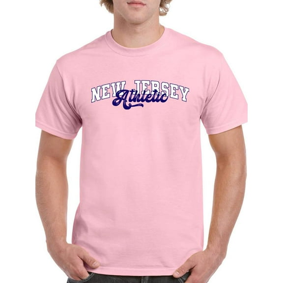 Retro College New Jersey  T-Shirt Men -Image by Shutterstock, Male Medium