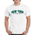 thumbnail image 1 of Retro College New York T-Shirt Men -Image by Shutterstock, Male Large, 1 of 4