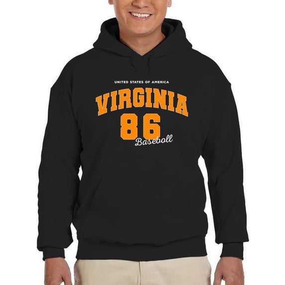 Retro College Virginia Hoodie Men -Image by Shutterstock, Male 3X-Large