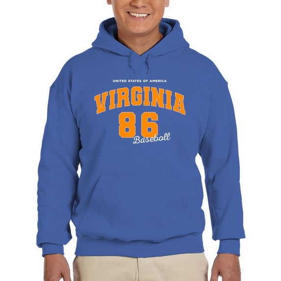 Retro College Virginia Hoodie Men - Men Hoodie, 4XL