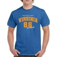 thumbnail image 1 of Retro College Virginia T-Shirt Men -Image by Shutterstock, Male 4X-Large, 1 of 4