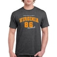 thumbnail image 1 of Retro College Virginia T-Shirt Men -Image by Shutterstock, Male 5X-Large, 1 of 4