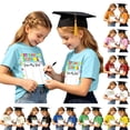 thumbnail image 1 of Retro Colorful Last Day of School T Shirt for Kids - Funny Summer Vacation Autograph Tee for Boys and Girls Toddler End of Year Class Party Graphic Shirt, 1 of 4