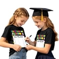 thumbnail image 1 of Retro Colorful Last Day of School T Shirt for Kids - Funny Summer Vacation Autograph Tee for Boys and Girls Toddler End of Year Class Party Graphic Shirt, 1 of 4