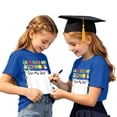 thumbnail image 1 of Retro Colorful Last Day of School T Shirt for Kids - Funny Summer Vacation Autograph Tee for Boys and Girls Toddler End of Year Class Party Graphic Shirt, 1 of 4