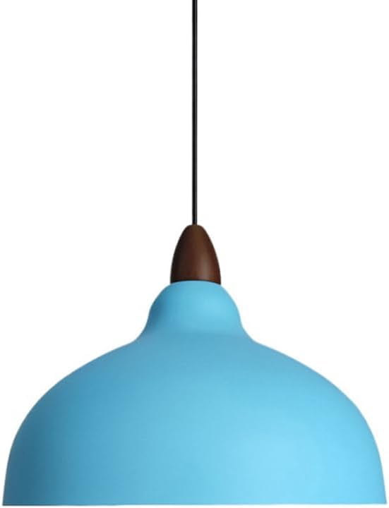 Retro Colorful Metal Pendant Light Fixture for Dining Room, Vintage Rustic Pendant Lighting for Kitchen Island, Industrial Style Pendant Lamp, Simple Farmhouse Pendant Light for Bedroom