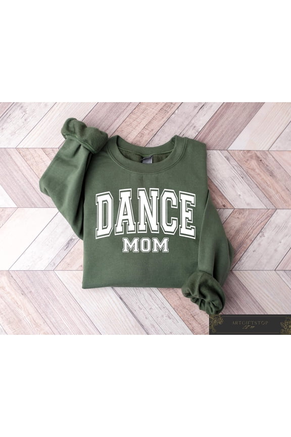 Retro Comfort Dance Mom Sweatshirt, Mother's Day Sweatshirt, Dance Mom Shirt, Trendy Mother's Day, Ballet Mama Crewneck, Mother's Day Tee, F3564 Sweatshirt All Size S-5XL
