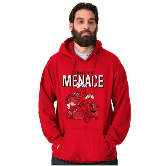 Retro Comic Dennis The Menace Hoodie Sweatshirt Women Men Brisco Brands M