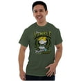 thumbnail image 1 of Retro Comic Stay Humble Hustle Hard Men's Graphic T Shirt Tees Brisco Brands S, 1 of 6