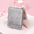 thumbnail image 1 of Retro Compact Mirror Folding Mirror Small Pocket Mirror Makeup Mirror Women Purse Mirror, 1 of 4