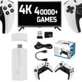 thumbnail image 1 of Retro Console, Retro 4k Gaming Stick Pro, Retro Console Gamepad Controller for Boy Gift, Home Game, Entertainment (128), 1 of 4