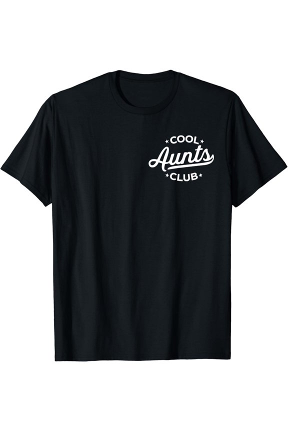 Retro Cool Aunts Club Best Auntie Ever Funny Aunt Pocket T-Shirt Unisex S-5XL Hot Trending Shirt, Vintage Birthday Gift