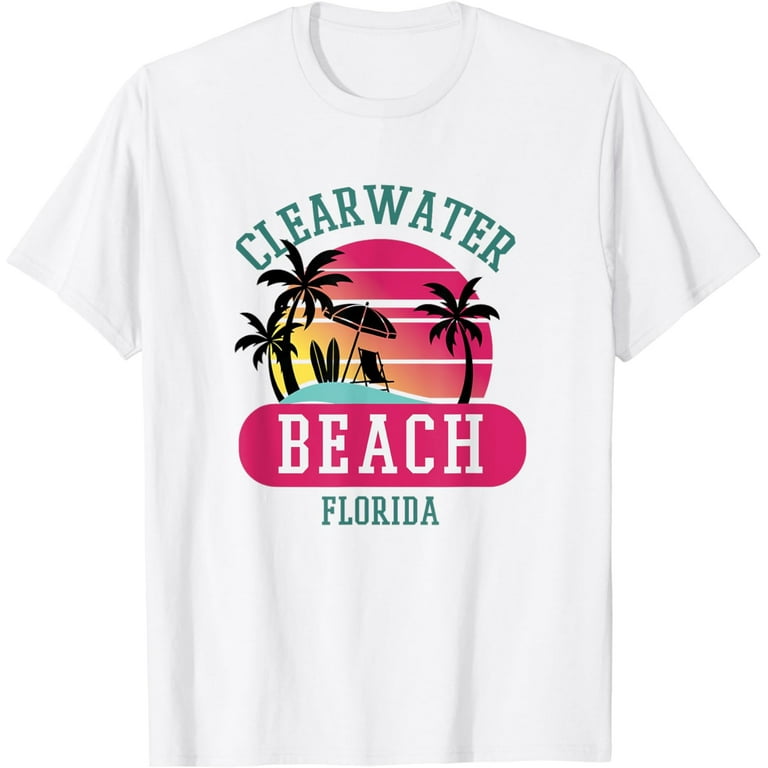 Retro Cool Clearwater Beach Original Florida Beaches Tshirt Retro Cool Clearwater Beach Original Florida Beaches Tshirt