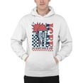 thumbnail image 1 of Retro Cool Explosion - 'Coldest Drink In Town' ICEE Graphic Men's Hoodie, 1 of 4