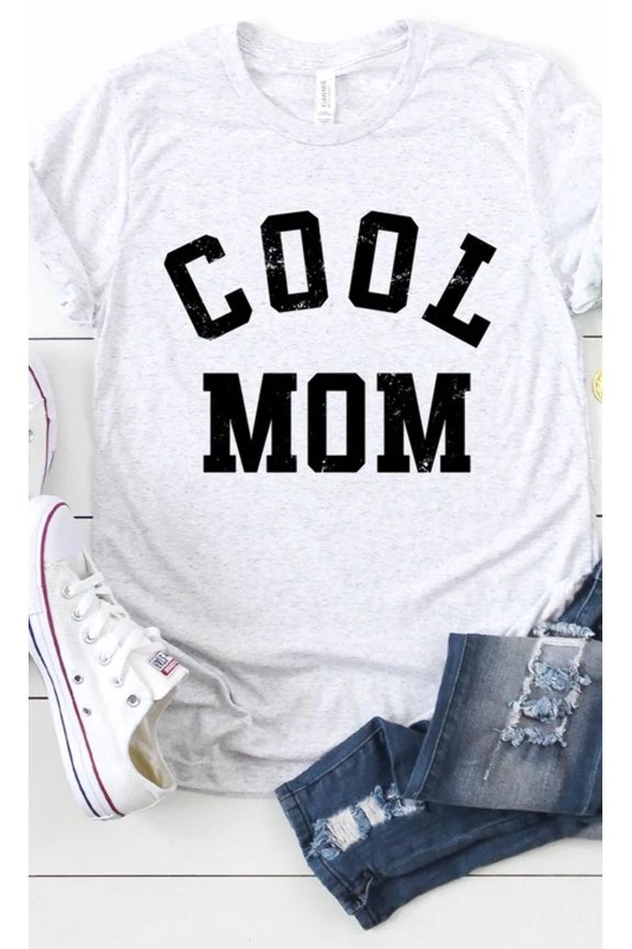 Retro Cool Mom Graphic Tee T-Shirt