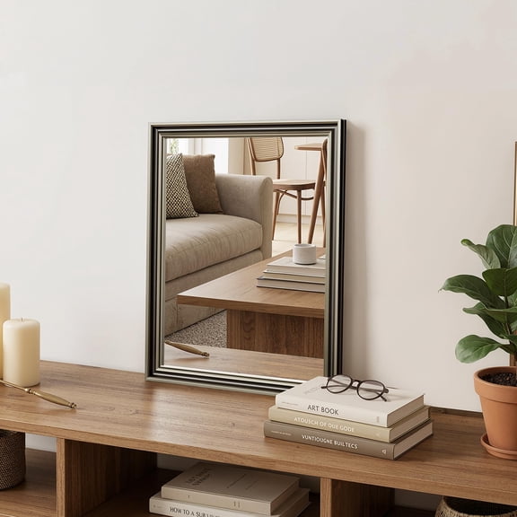 Retro Copper 20"L x 16"W Rectangle Framed Wall Mirror